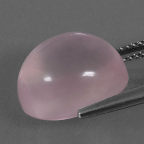 Rose Quartz Gemstone in 14 x 12 mm (calibrated) Size for Sale, Rose Quartz Stone in Pink Color
