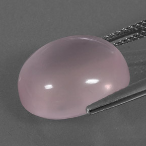 Rose Quartz Gemstone in 14 x 12 mm (calibrated) Size for Sale, Rose Quartz Stone in Pink Color