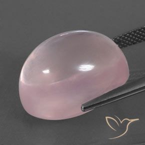 Rose Quartz Gemstone in 18 x 13 mm (calibrated) Size for Sale, Rose Quartz Stone in Rose Pink Color