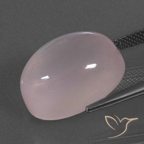 Rose Quartz Gemstone in 18 x 13 mm (calibrated) Size for Sale, Rose Quartz Stone in Rose Pink Color