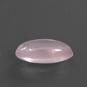 3.12 ct Pink Rose Quartz Stone, Natural Rose Quartz in Marquise Cabochon Shape for Sale