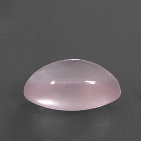 6.97 ct Pink Rose Quartz Stone, Natural Rose Quartz in Marquise Cabochon Shape for Sale