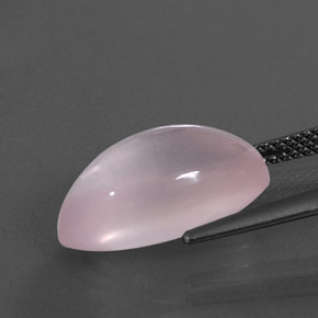 Rose Quartz Gemstone in 16.2 x 9.2 mm Size for Sale, Rose Quartz Stone in Pink Color