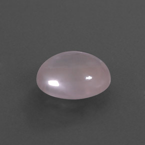 4.77 ct Pink Rose Quartz Stone, Natural Rose Quartz in Oval Cabochon Shape for Sale