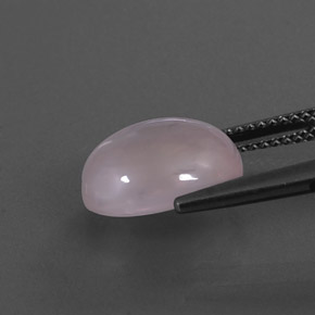 Rose Quartz Gemstone in 12 x 10 mm (calibrated) Size for Sale, Rose Quartz Stone in Pink Color