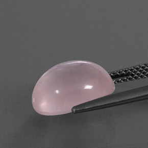 Rose Quartz Gemstone in 12 x 10 mm (calibrated) Size for Sale, Rose Quartz Stone in Pink Color