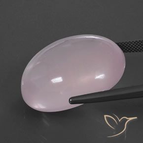 Rose Quartz Gemstone in 26.9 x 22.5 mm Size for Sale, Rose Quartz Stone in Light Pink Color