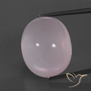 38.70ct Natural Bubblegum Pink Rose Quartz, Oval, Transparent