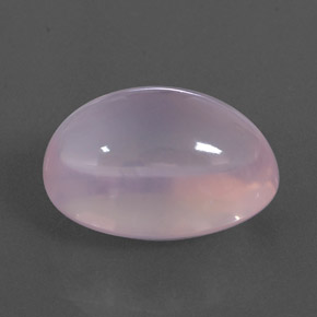 20.97 ct Pink Rose Quartz Stone, Natural Rose Quartz in Oval Cabochon Shape for Sale