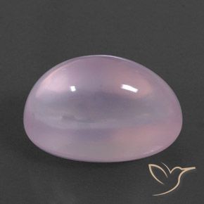 22.00 ct Pink Rose Quartz Stone, Natural Rose Quartz in Oval Cabochon Shape for Sale