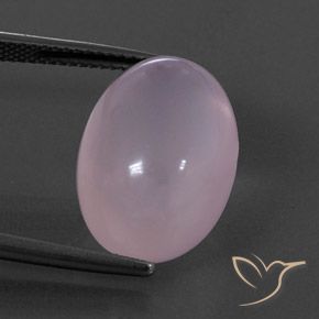 16.48ct Natural Light Pink Rose Quartz, Oval, Transparent