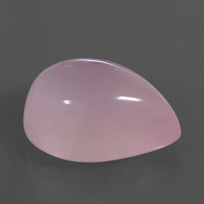 22.68 ct Pink Rose Quartz Stone, Natural Rose Quartz in Pear Cabochon Shape for Sale