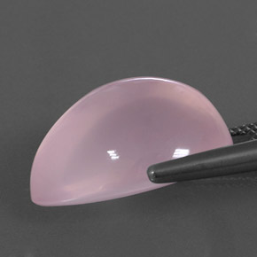 Rose Quartz Gemstone in 20.9 x 15.1 mm Size for Sale, Rose Quartz Stone in Pink Color