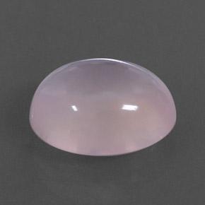 12.57 ct Pink Rose Quartz Stone, Natural Rose Quartz in Oval Cabochon Shape for Sale