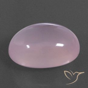 17.12 ct Pink Rose Quartz Stone, Natural Rose Quartz in Oval Cabochon Shape for Sale