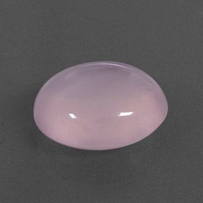 13.19 ct Pink Rose Quartz Stone, Natural Rose Quartz in Oval Cabochon Shape for Sale
