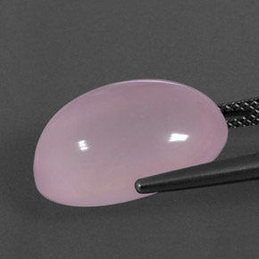 Rose Quartz Gemstone in 18 x 13 mm (calibrated) Size for Sale, Rose Quartz Stone in Pink Color