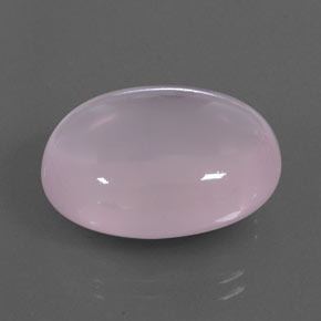 25.93 ct Pink Rose Quartz Stone, Natural Rose Quartz in Oval Cabochon Shape for Sale