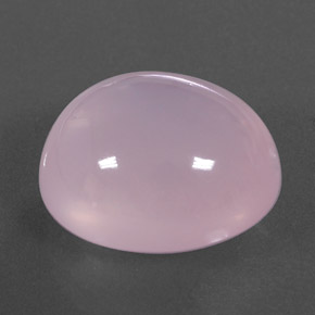 17.74 ct Pink Rose Quartz Stone, Natural Rose Quartz in Oval Cabochon Shape for Sale