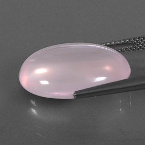 Rose Quartz Gemstone in 20 x 15 mm (calibrated) Size for Sale, Rose Quartz Stone in Pink Color