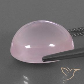 Rose Quartz Gemstone in 16.7 x 14.9 mm Size for Sale, Rose Quartz Stone in Bubblegum Pink Color