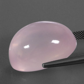 Rose Quartz Gemstone in 24.2 x 18.4 mm Size for Sale, Rose Quartz Stone in Pink Color