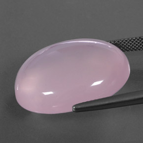 Rose Quartz Gemstone in 24.8 x 22 mm Size for Sale, Rose Quartz Stone in Pink Color