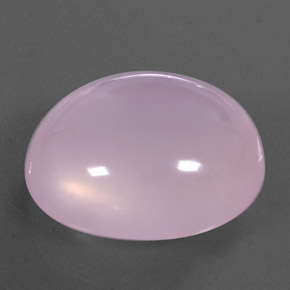 45.20 ct Pink Rose Quartz Stone, Natural Rose Quartz in Oval Cabochon Shape for Sale