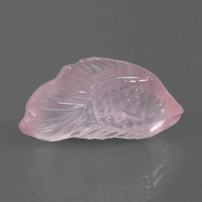 Rose Quartz Gemstone in 20.9 x 12 mm Size for Sale, Rose Quartz Stone in Pink Color
