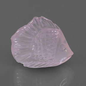 Rose Quartz Gemstone in 20.8 x 17.4 mm Size for Sale, Rose Quartz Stone in Pink Color