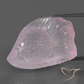 32.32ct Natural Light Pink Rose Quartz, Fancy, Transparent/Translucent