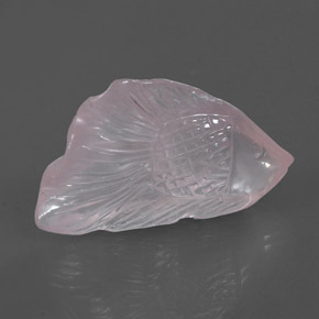 Rose Quartz Gemstone in 35.8 x 21.7 mm Size for Sale, Rose Quartz Stone in Pink Color