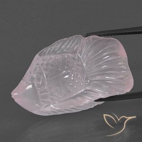 29.36ct Natural Very Light Pink Rose Quartz, Fancy, Transparent/Translucent