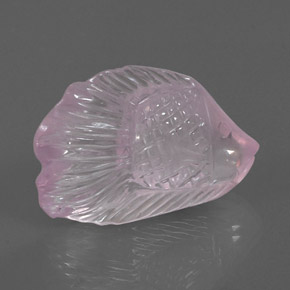 Rose Quartz Gemstone in 29.7 x 19.2 mm Size for Sale, Rose Quartz Stone in Bubblegum Pink Color