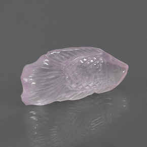 Rose Quartz Gemstone in 28.1 x 13.3 mm Size for Sale, Rose Quartz Stone in Bubblegum Pink Color
