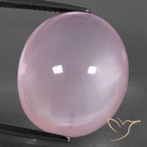 29.85ct Natural Light Pink Rose Quartz, Oval, Transparent/Translucent