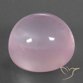 24.80 ct Pink Rose Quartz Stone, Natural Rose Quartz in Oval Cabochon Shape for Sale