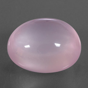 26.20 ct Pink Rose Quartz Stone, Natural Rose Quartz in Oval Cabochon Shape for Sale
