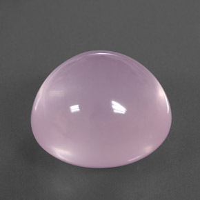 36.03 ct Pink Rose Quartz Stone, Natural Rose Quartz in Oval Cabochon Shape for Sale