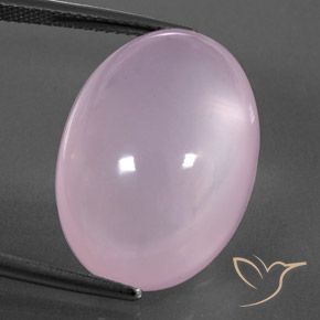 26.89ct Natural Bubblegum Pink Rose Quartz, Oval, Transparent/Translucent