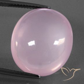 22.94ct Natural Light Pink Rose Quartz, Oval, Transparent/Translucent