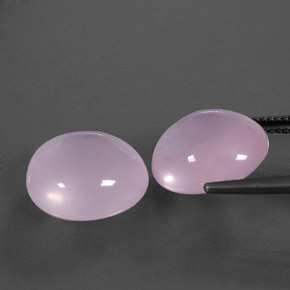 Rose Quartz Gemstone in 14.2 x 13 mm Size for Sale, Rose Quartz Stone in Pink Color