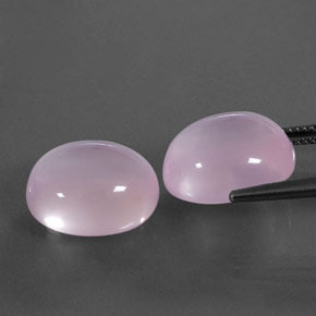 Rose Quartz Gemstone in 14.9 x 12.4 mm Size for Sale, Rose Quartz Stone in Pink Color