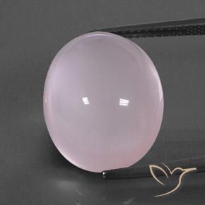 15.27ct Natural Light Pink Rose Quartz, Oval, Transparent/Translucent