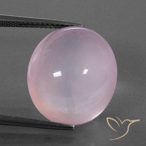 19.66ct Natural Bubblegum Pink Rose Quartz, Oval, Transparent/Translucent