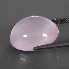 Rose Quartz Gemstone in 16.5 x 14.2 mm Size for Sale, Rose Quartz Stone in Pink Color