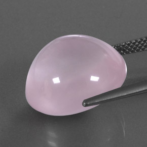 Rose Quartz Gemstone in 15.6 x 14.1 mm Size for Sale, Rose Quartz Stone in Bubblegum Pink Color