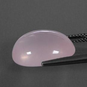 Rose Quartz Gemstone in 16.5 x 13.6 mm Size for Sale, Rose Quartz Stone in Bubblegum Pink Color