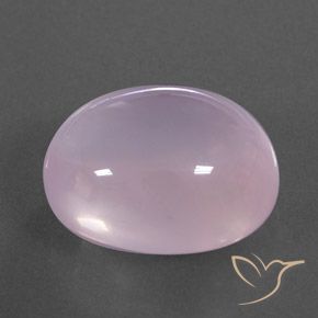 16.04 ct Pink Rose Quartz Stone, Natural Rose Quartz in Oval Cabochon Shape for Sale