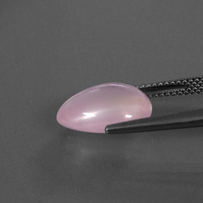 Rose Quartz Gemstone in 13.2 x 9.7 mm Size for Sale, Rose Quartz Stone in Pink Color